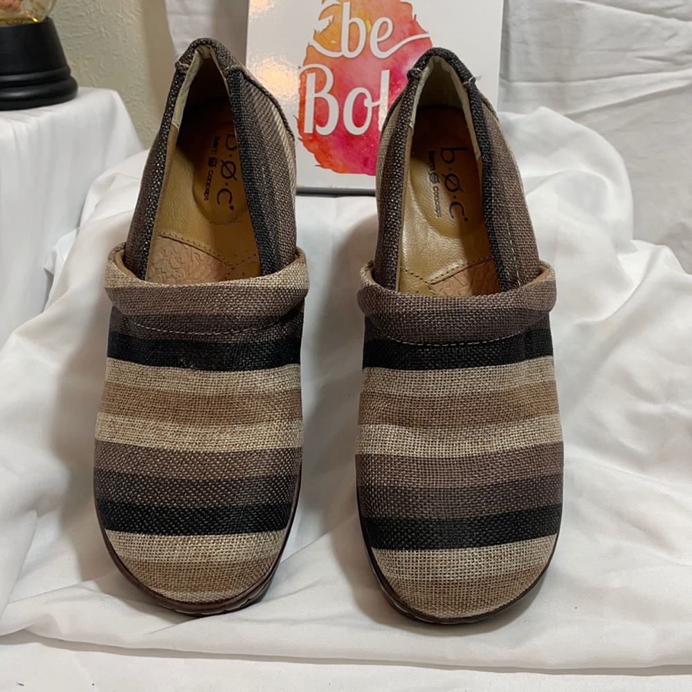 BOC concepts clogs slip-ons size 8M Multi color